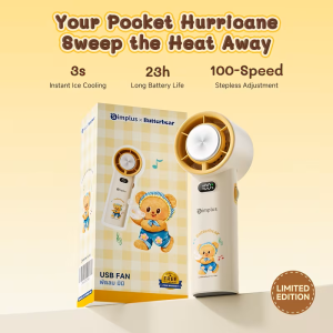 Simplus High-Speed Cooling Handheld Fan with Cold Compress